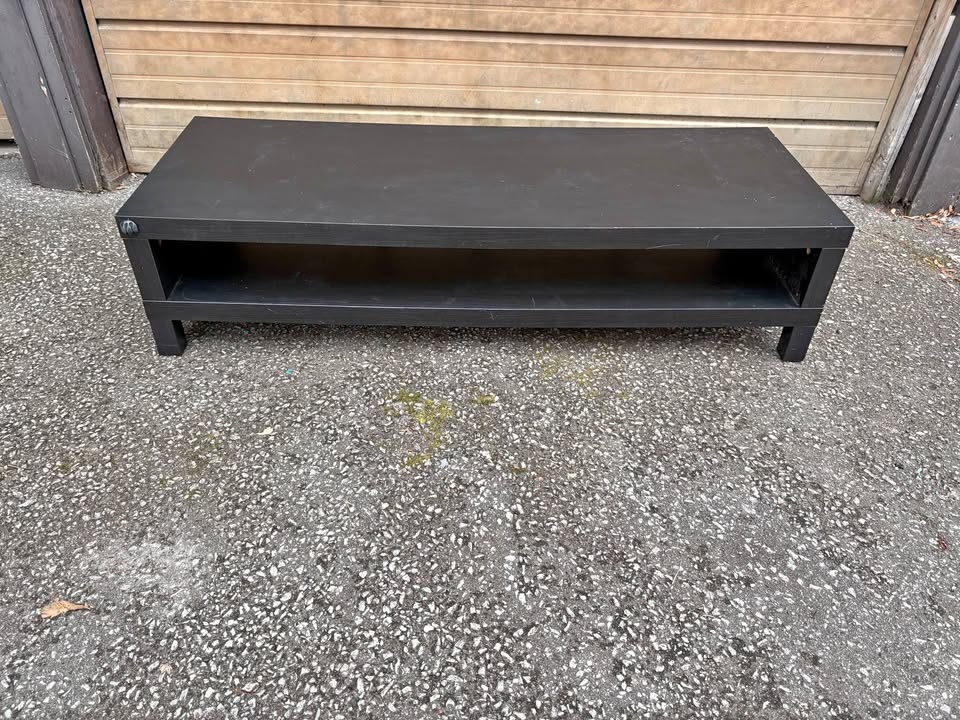 Ikea LACK black tv stand / coffee table 🥕