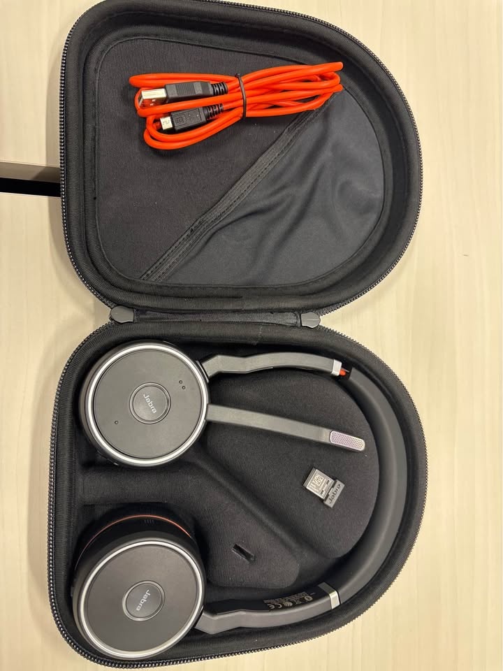 Brand New Jabra Wireless Headset – Never Used (With Case & USB D - photo 3