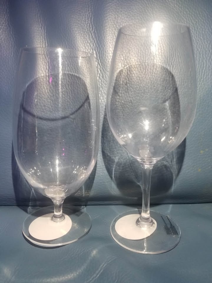 Brand New Plastic Wine Glasses (Set of 2) $3 each or $5 for both - photo 2