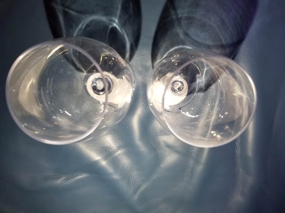 Brand New Plastic Wine Glasses (Set of 2) $3 each or $5 for both - photo 3