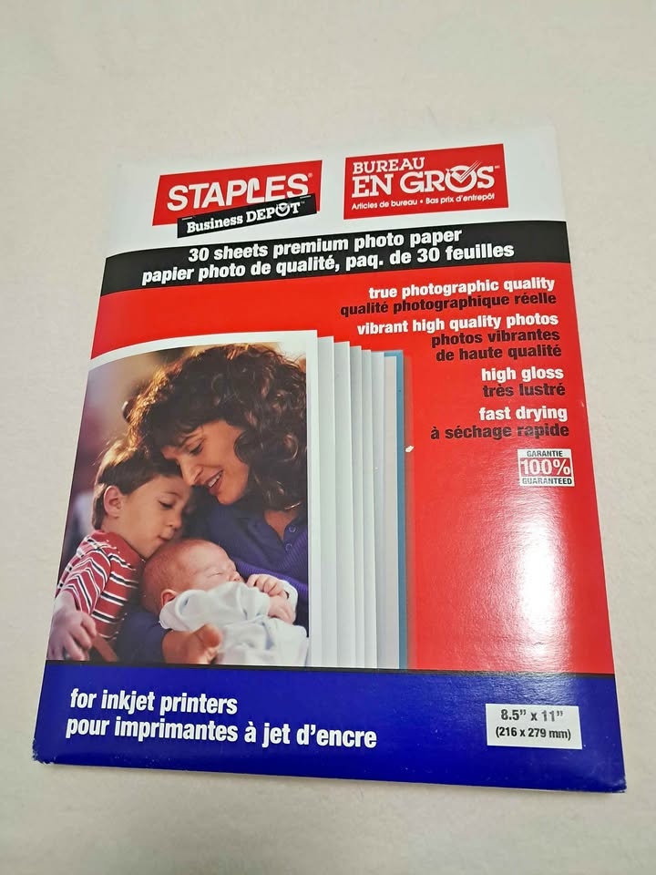 Photo Paper - 27 Sheets Left