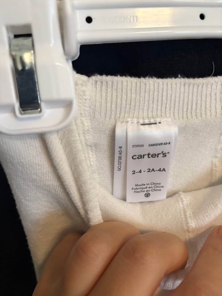 BabyGap 18-24M Baby Toddler Black Sweater Dress plus Carters Sto - photo 5