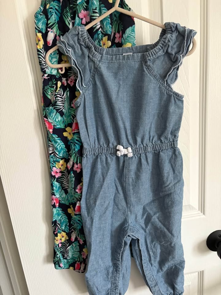 H&M and JoeFresh 18-24M/2T Baby Toddler Romper Set (2pcs) - photo 2