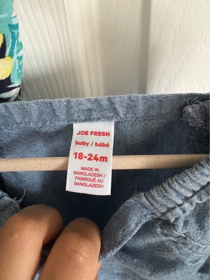 H&M and JoeFresh 18-24M/2T Baby Toddler Romper Set (2pcs) - photo 5