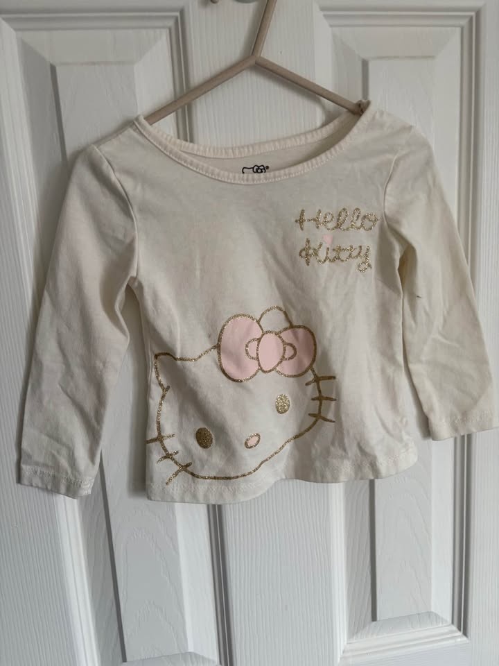 HelloKitty Sanrio 2T Toddler Shirt Set (2pcs) - photo 2