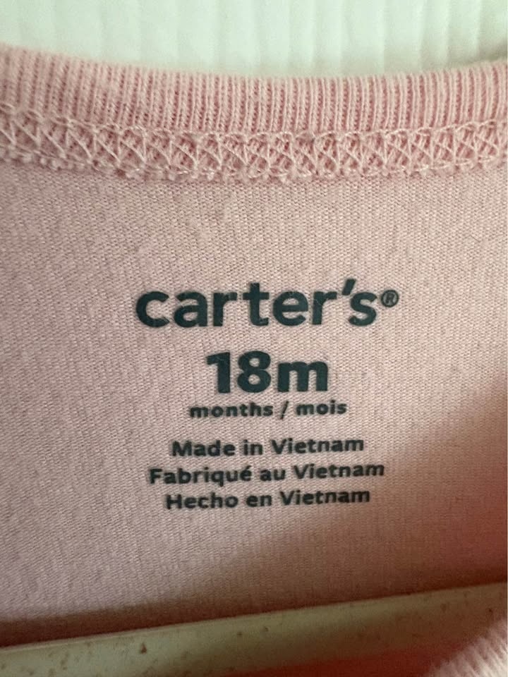 Carter’s 18M Baby/Toddler Pink Unicorn Dress - photo 3