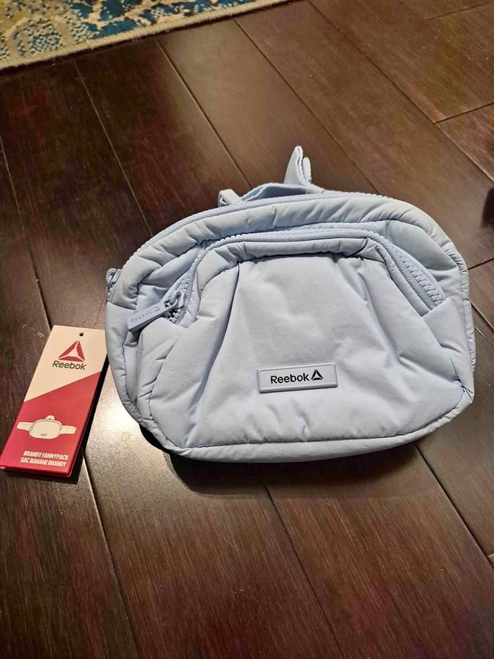 Reebok Light Blue Fanny Pack Waist Bag