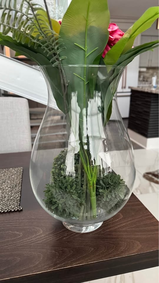 Large glass vase - photo 3