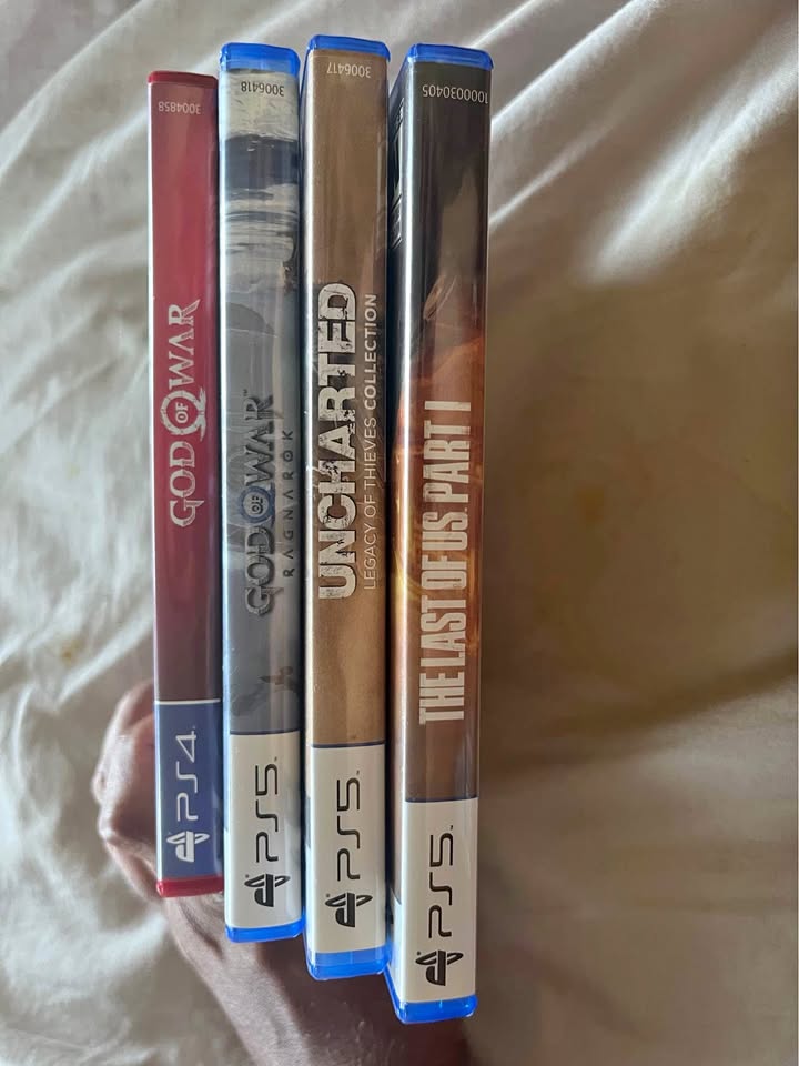 Uncharted and last of us ps5