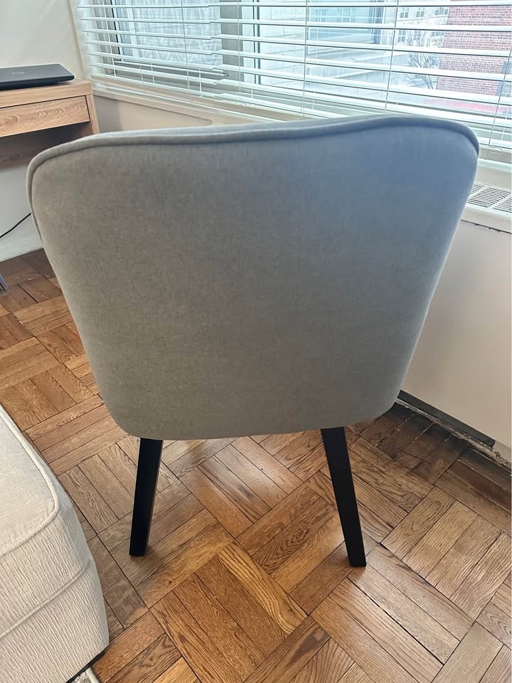 Gray Desk Chair or Accent Chair - photo 2