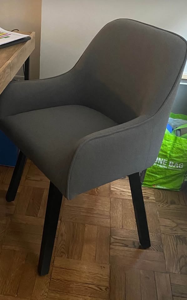 Gray Desk Chair or Accent Chair - photo 3