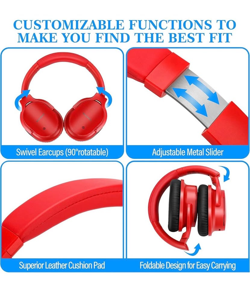 Wotdehi Active Noise Cancelling Headphones - photo 4