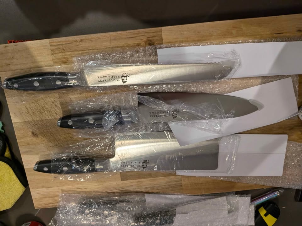 TUO Knife Set - 8 Pcs Kitchen Knife Set with Wooden Block - photo 5