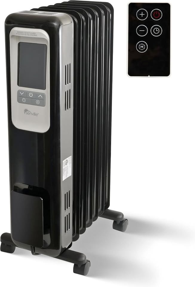 1500W Oil Filled Radiator Heater for Indoor