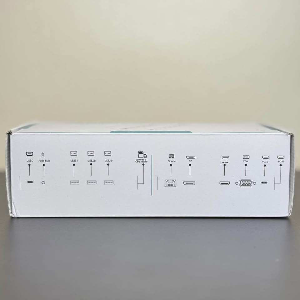 💻 USB-C Triple-Display Docking Station – Brand New - Open Box! 🚀 - photo 2