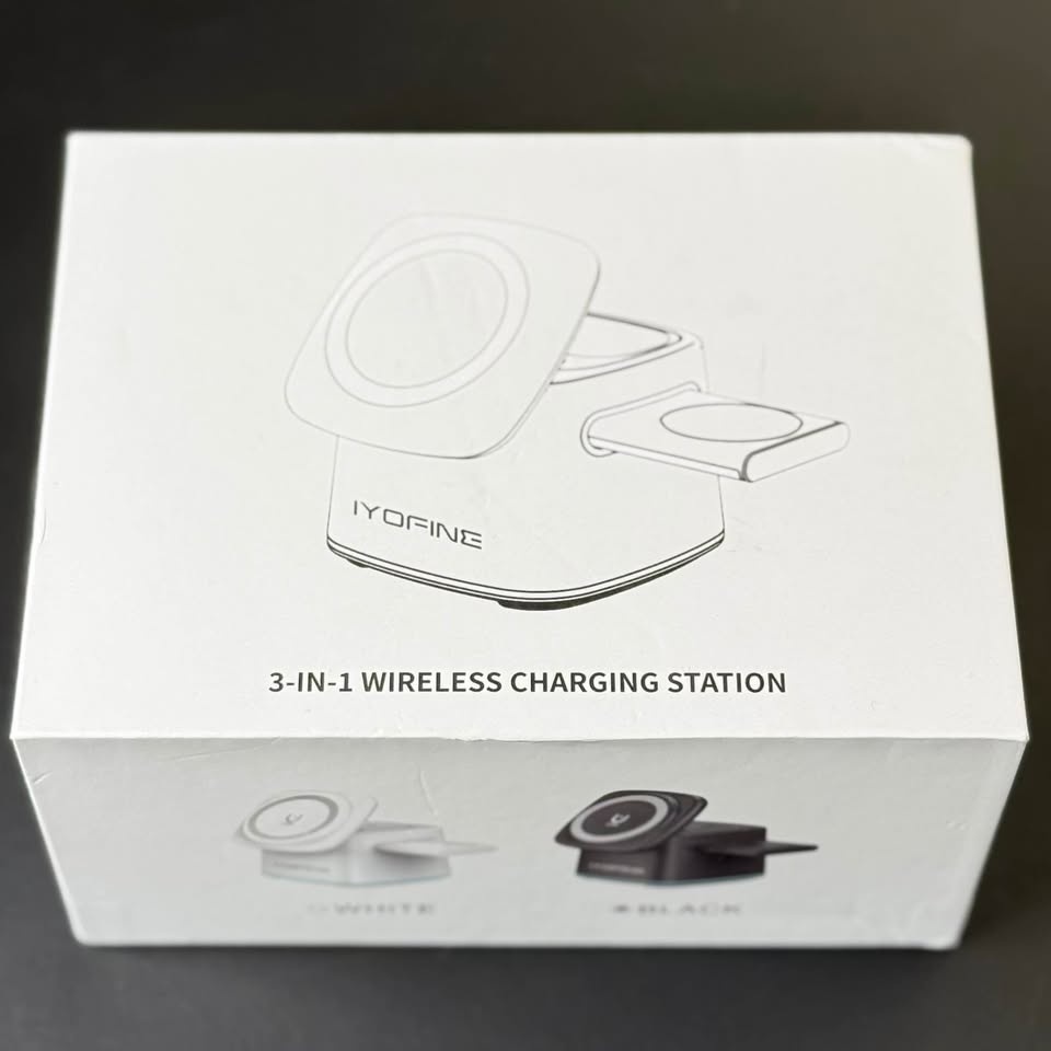 ⚡ 3-in-1 Wireless Charging Station – Brand New - Open Box! 🔋 - photo 2
