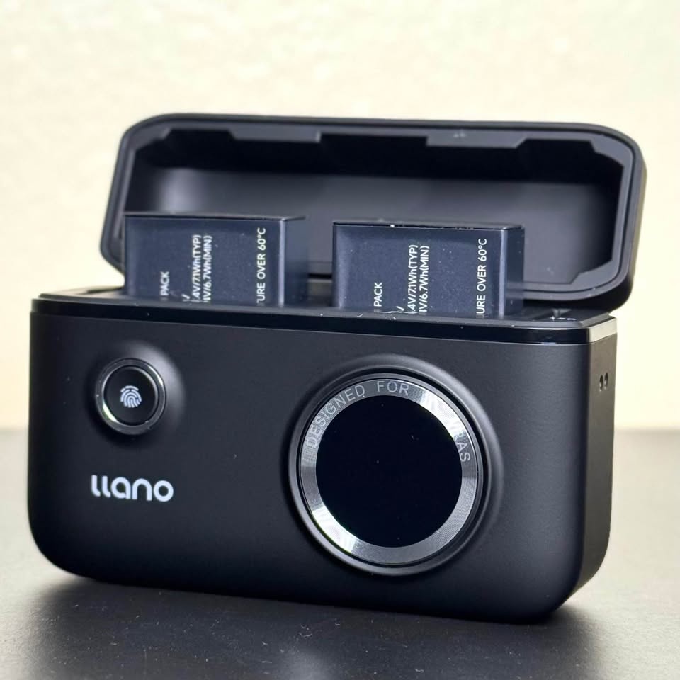 📸🔋 Llano Camera Battery Charging Case – Dual – New - photo 2