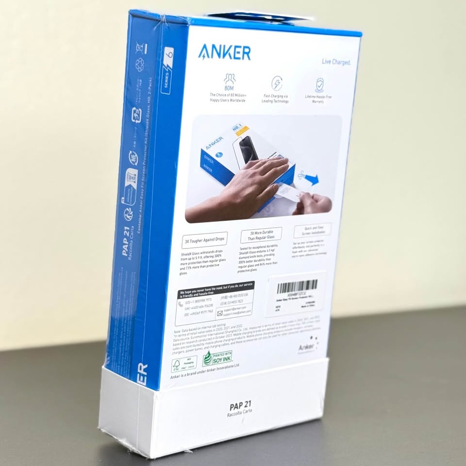 Anker Screen Protector for iPhone 15 Pro – 2 Pack (Brand New & S - photo 2