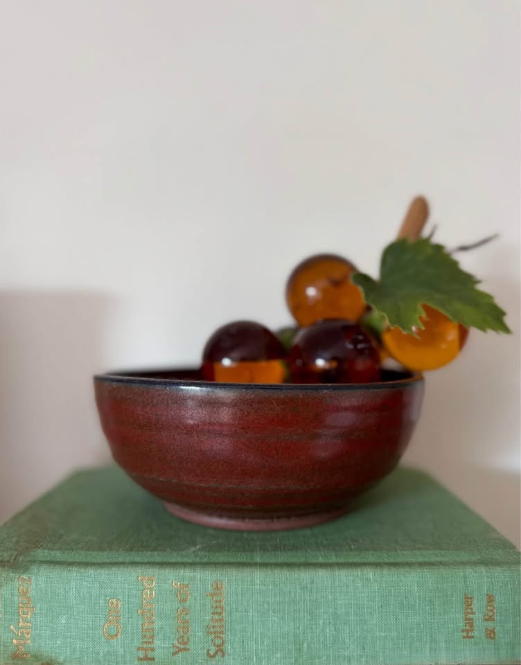 1960s Vintage Amber Lucite Grapes- Retro Home Decor - photo 3