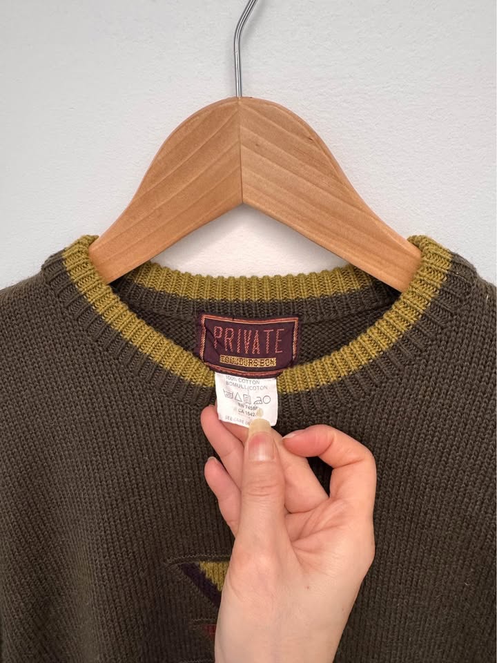 Vintage cotton sweater - photo 4