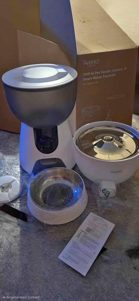 Smart Pet Feeder w/ Camera & App Control