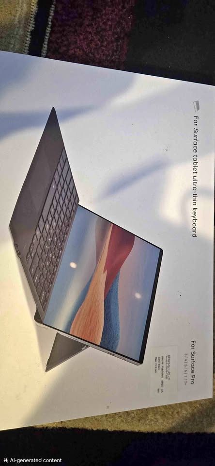 Microsoft Surface Pro tablet keyboard
