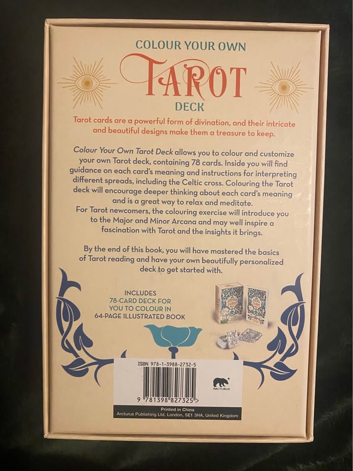 Colour-Your-Own Tarot deck - photo 2