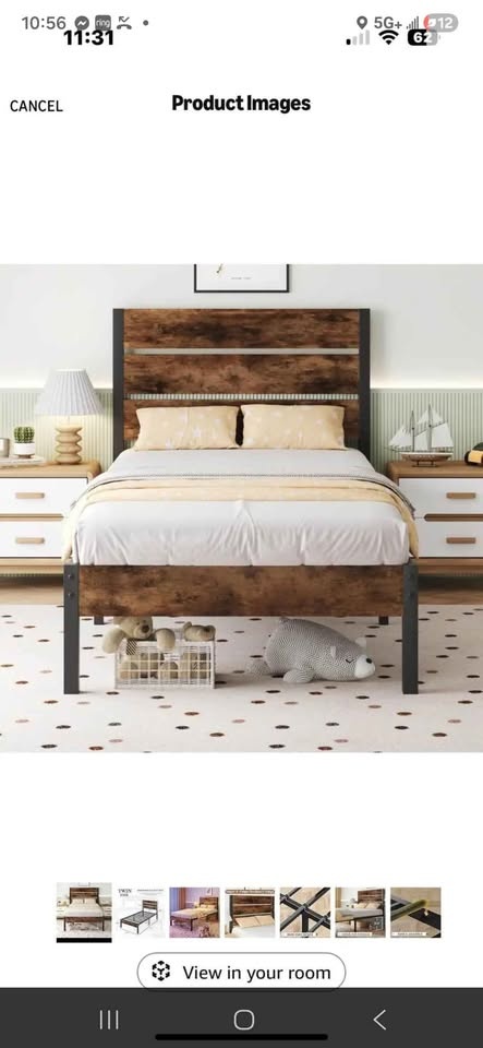 New twin size bed in box - photo 2