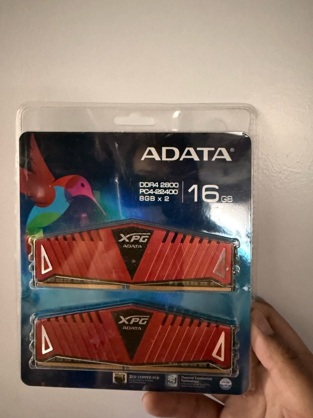 AData XPG 2x 8GB DDR4 2800 Gaming XMP PC RAM 16GB