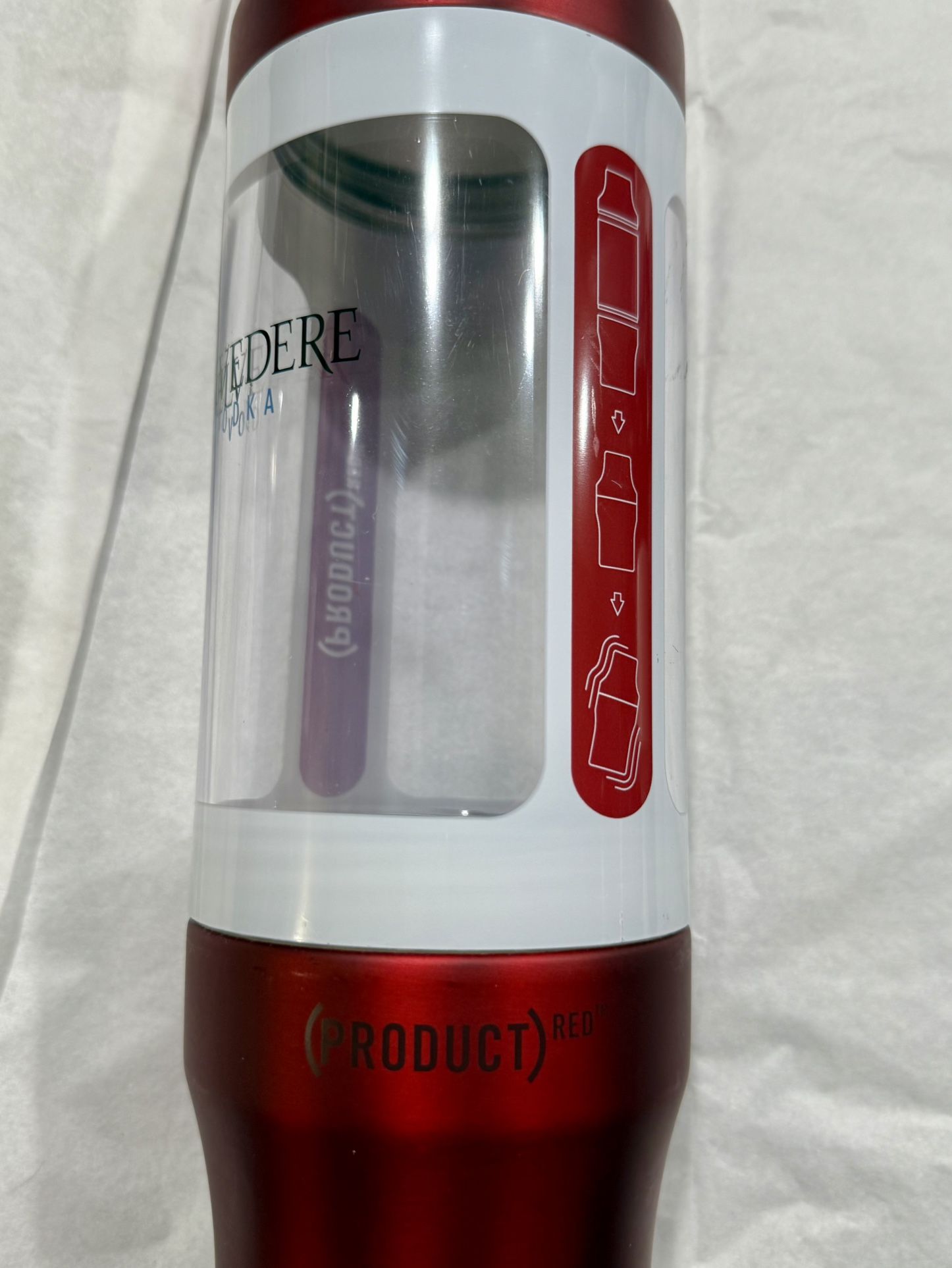 Belvedere Vodka Red Cocktail Shaker 750mL - photo 2