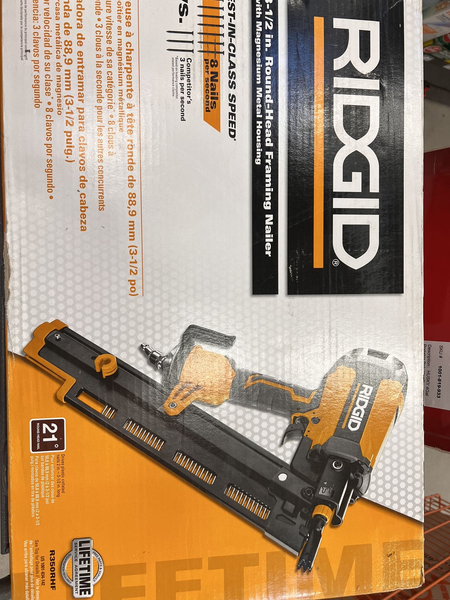 RIDGID Framing Nailer - photo 3