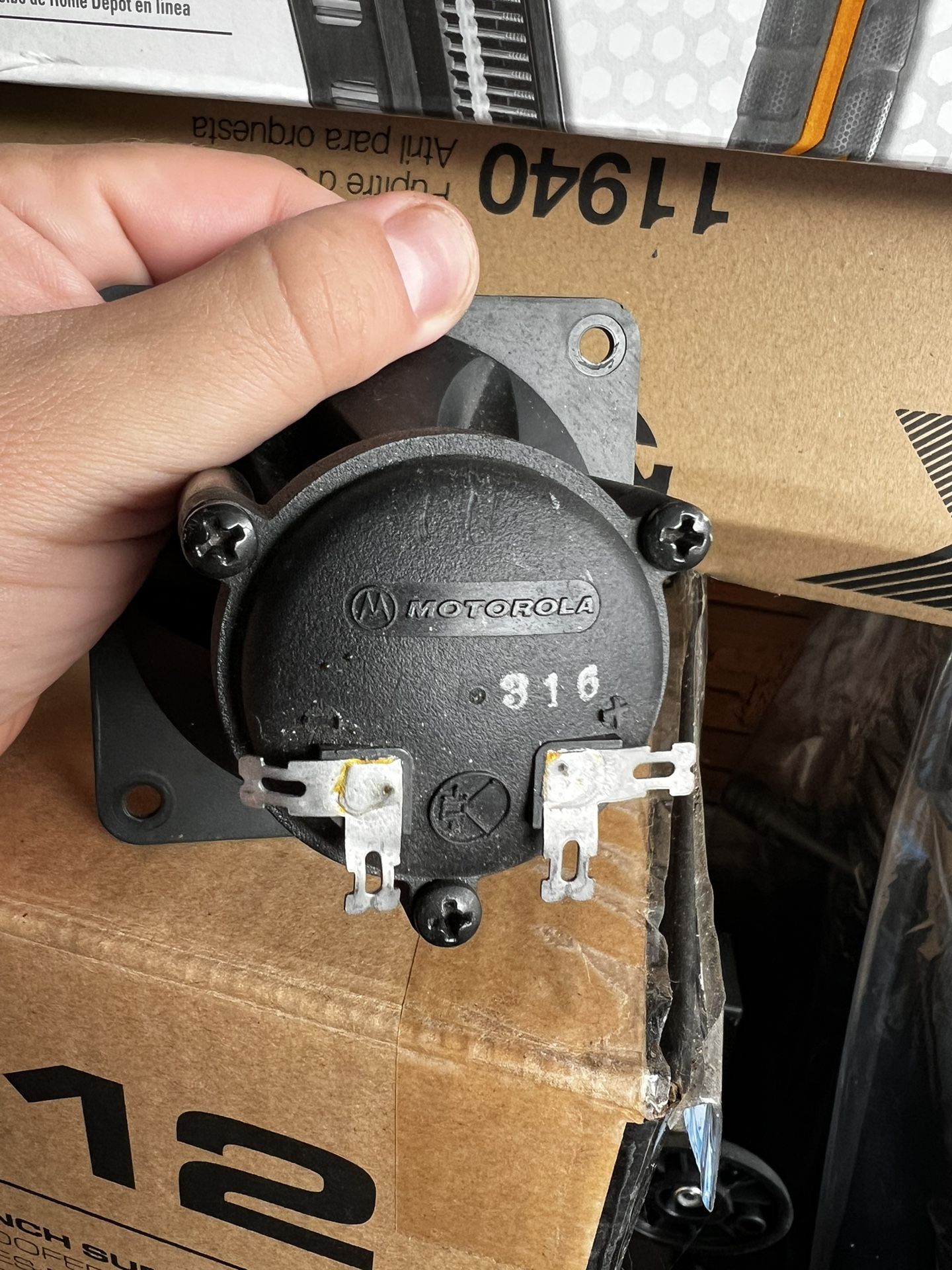 MOTOROLA TWEETER / HORN - photo 2