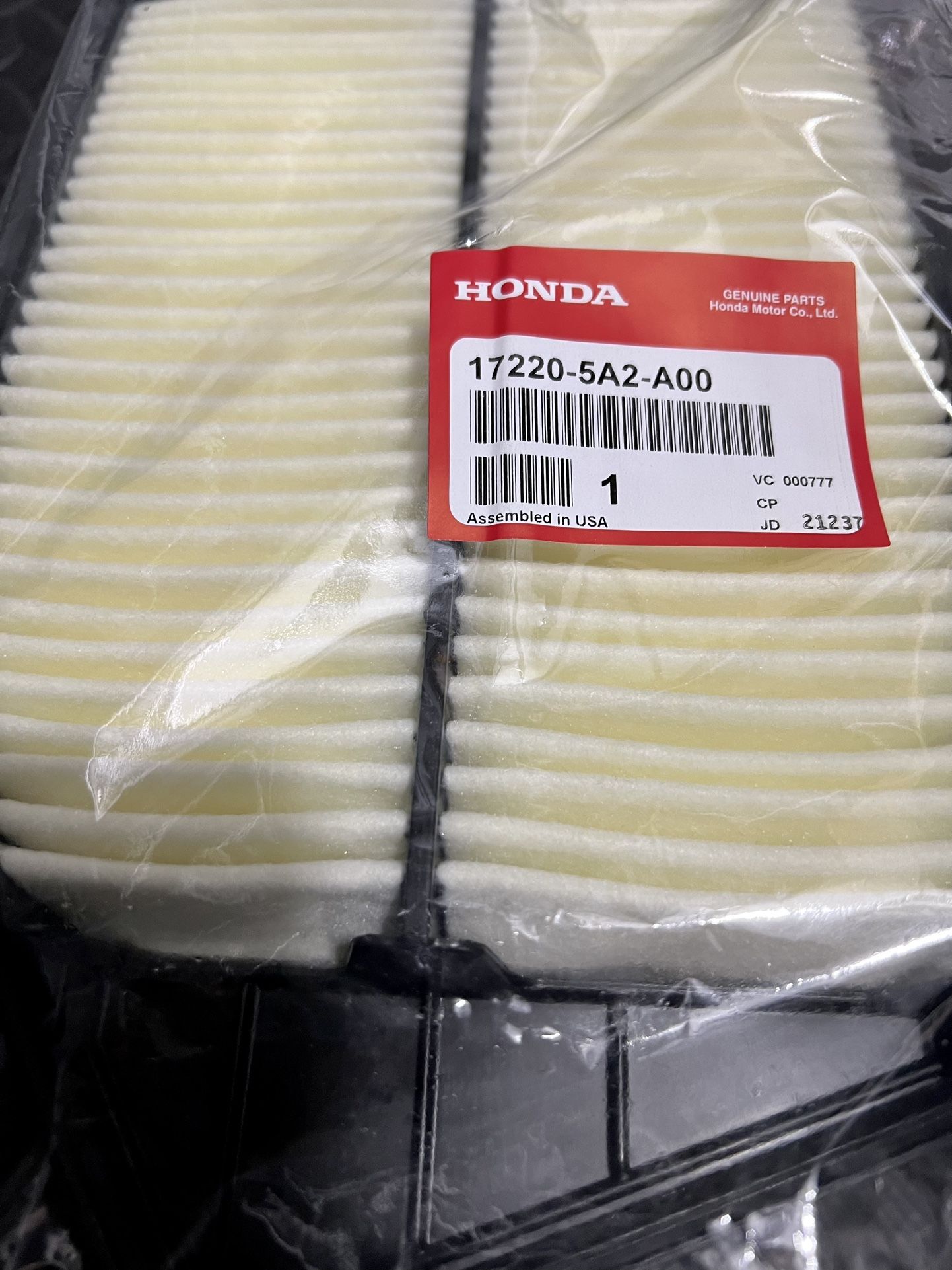 2013-2017 NEW OEM HONDA ACCORD AIR FILTER 17220-5A2-A00 2.4L - photo 3