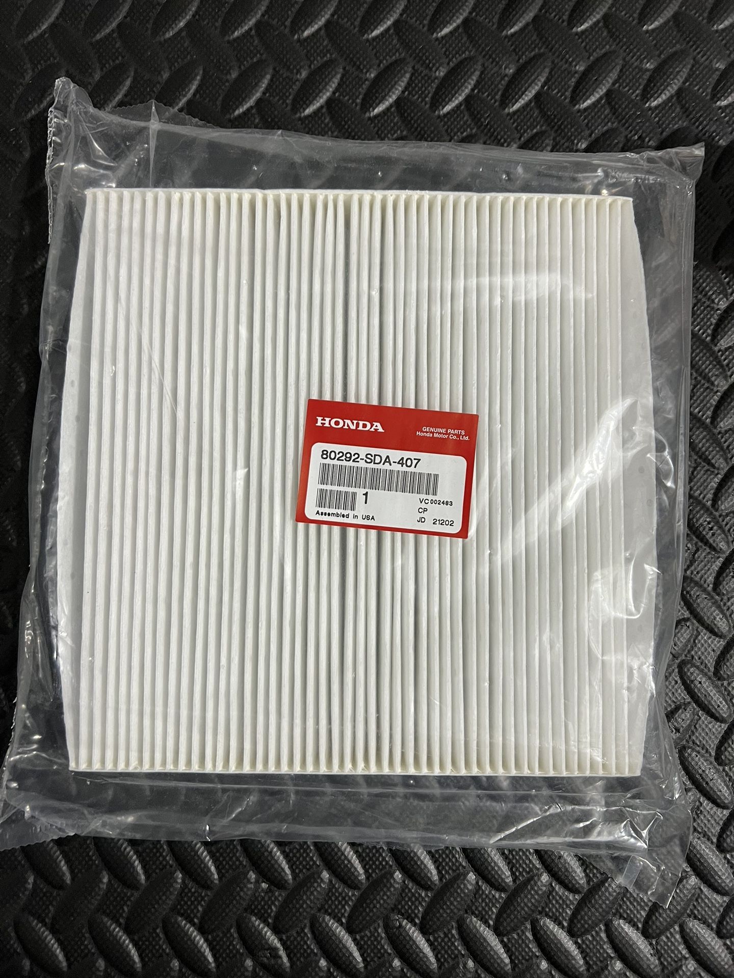 Genuine OEM Acura- Honda Cabin Air Filter 80292-SDA-407