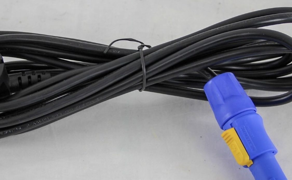 QSC Powercon Cord 230V EU 10' BRAND NEW! 4 Available