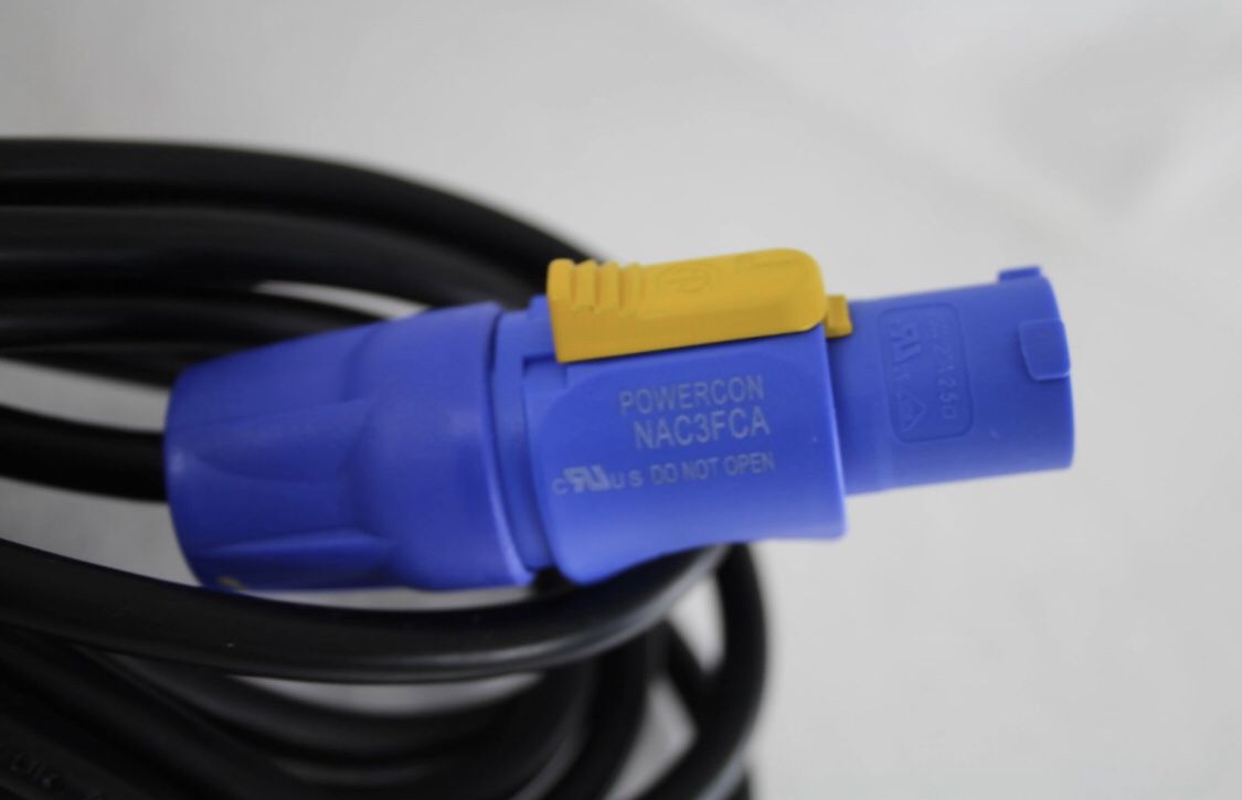 QSC Powercon Cord 230V EU 10' BRAND NEW! 4 Available - photo 2
