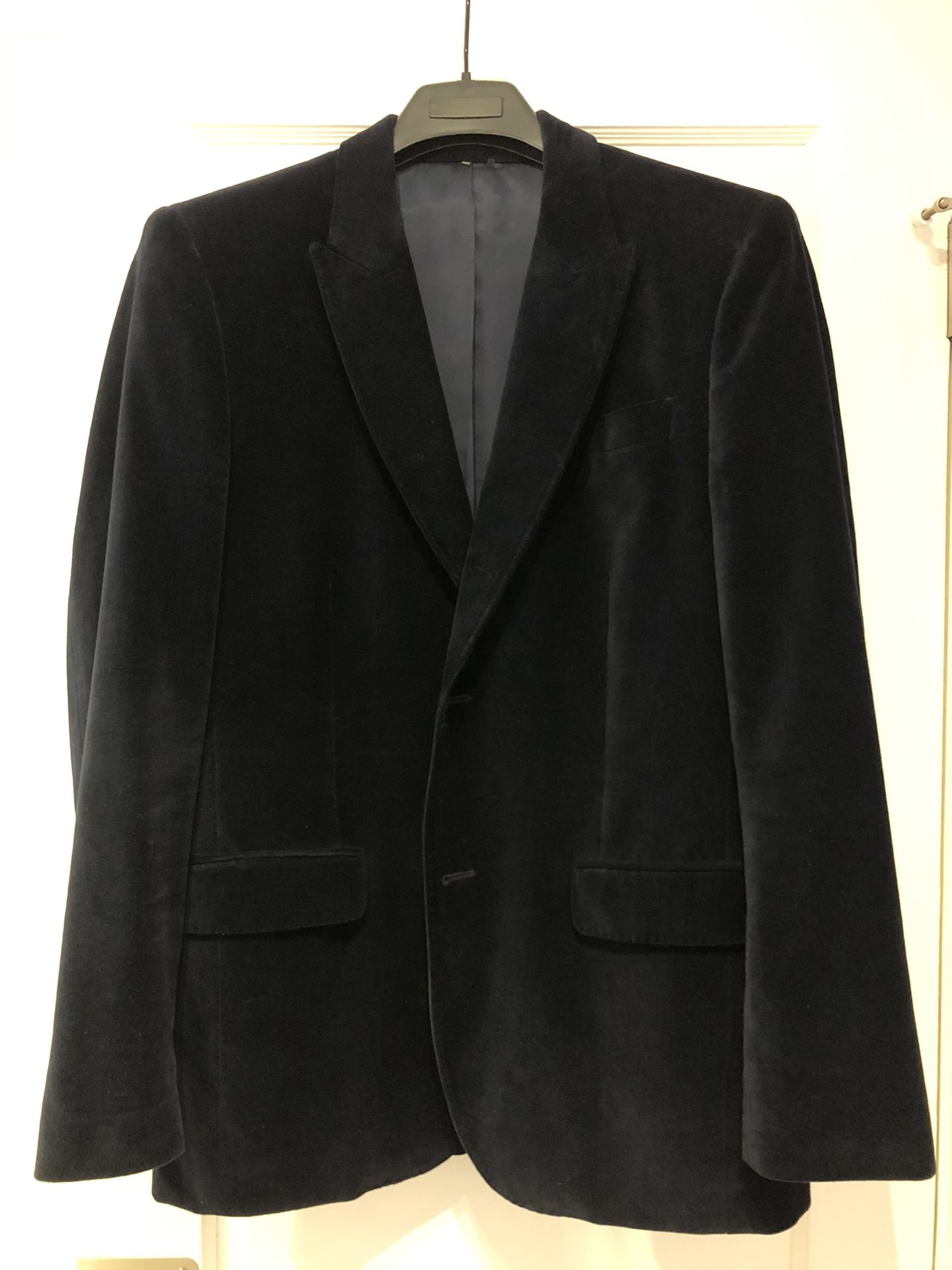 Elie Tahari Mens Velvet Blazer Sport Coat Jacket Size 40 - photo 2