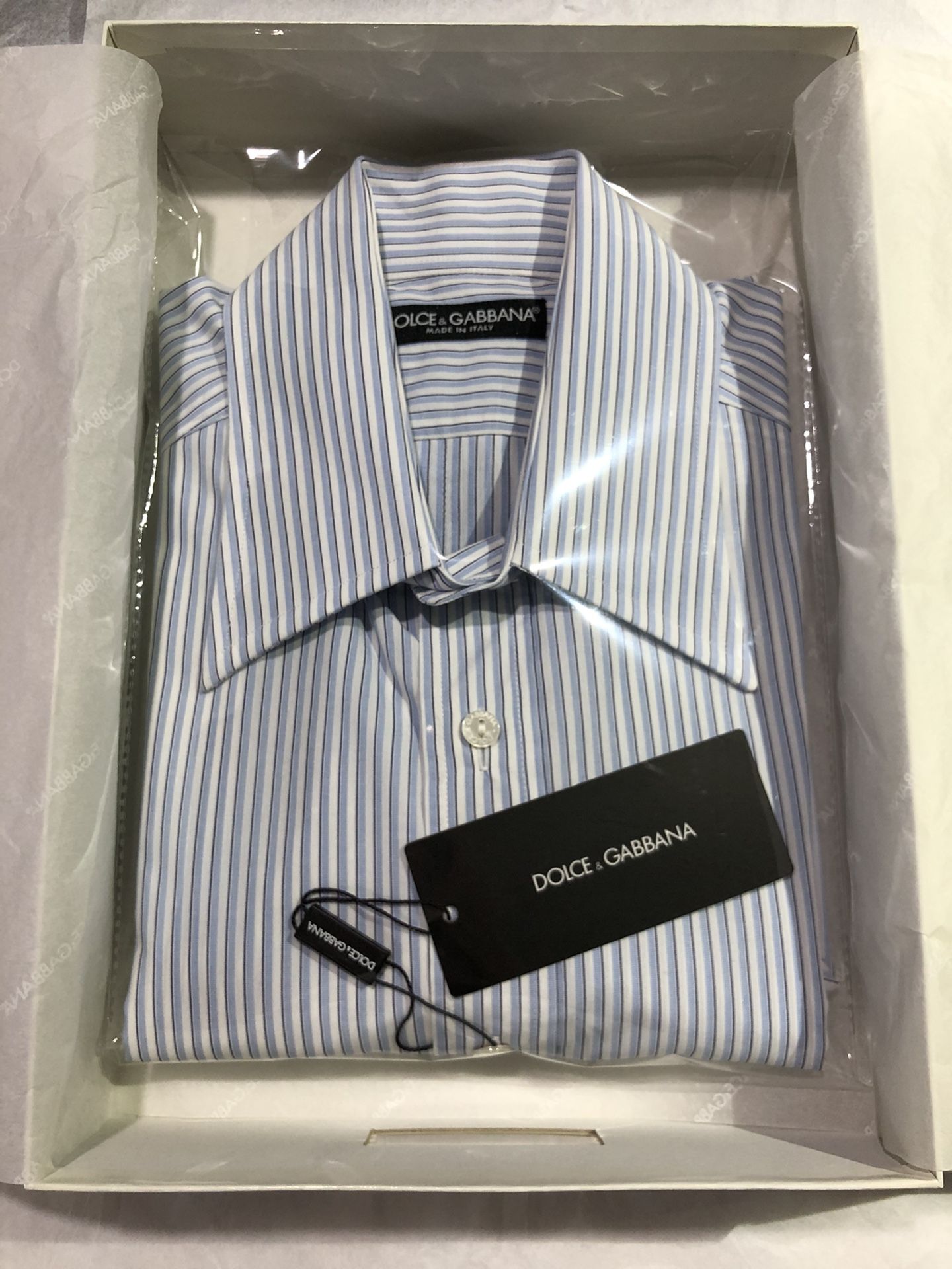 Dolce & Gabbana Dress shirt size 39 (15.5) BNWT MADE IN ITALY