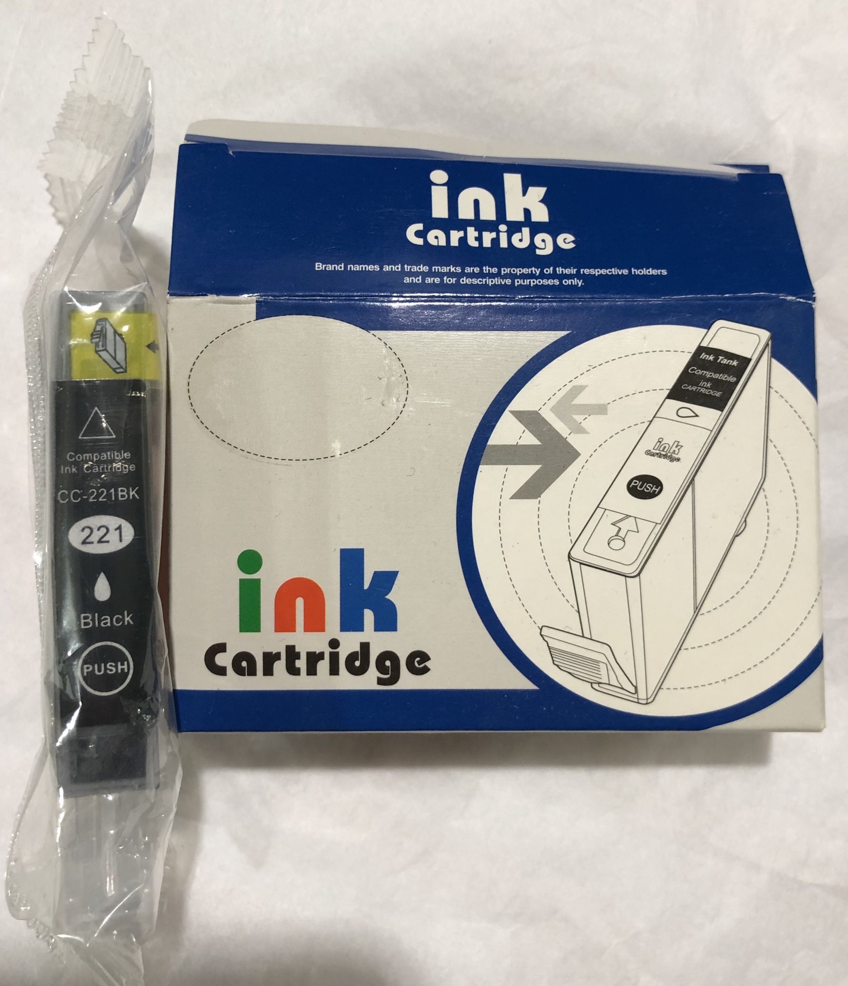 Canon ink CC-221BK C-221 BLACK INK CARTRIDGE