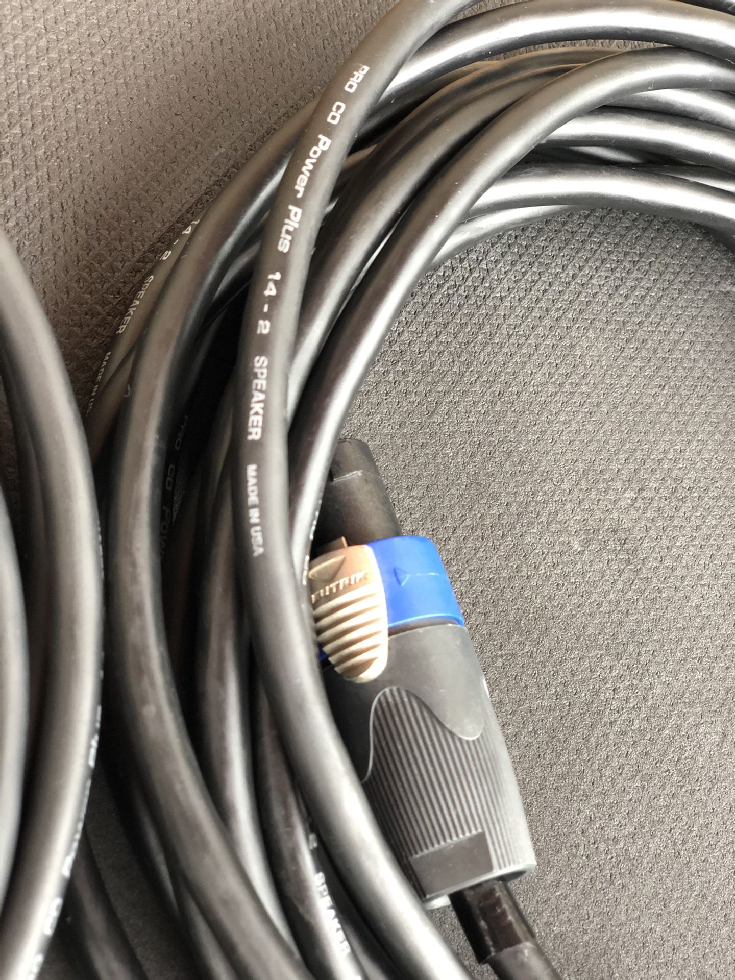 Pro Co Speakon-Speakon Speaker Cable - 25' (2 cables) - photo 3