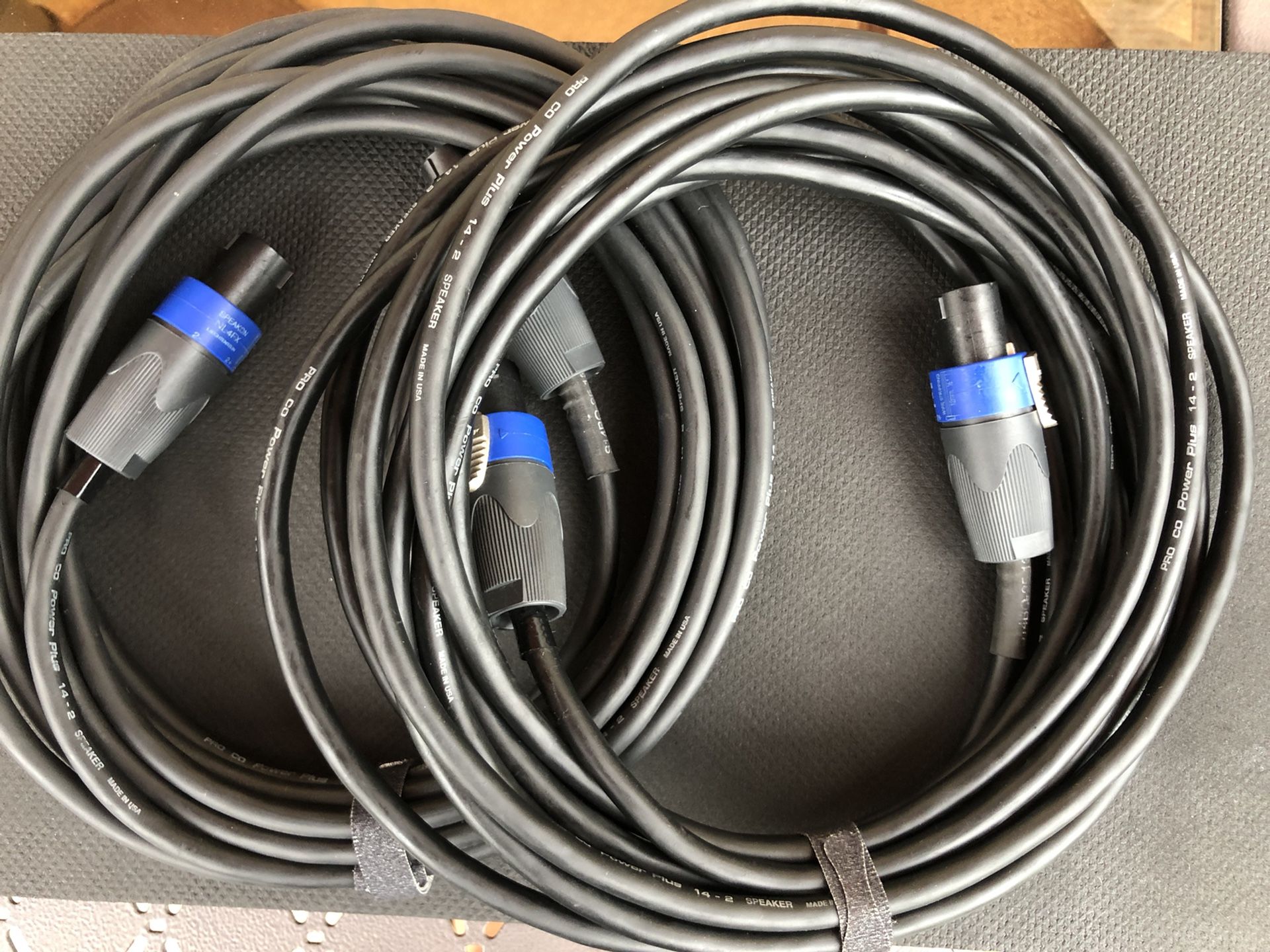 Pro Co Speakon-Speakon Speaker Cable - 25' (2 cables) - photo 4