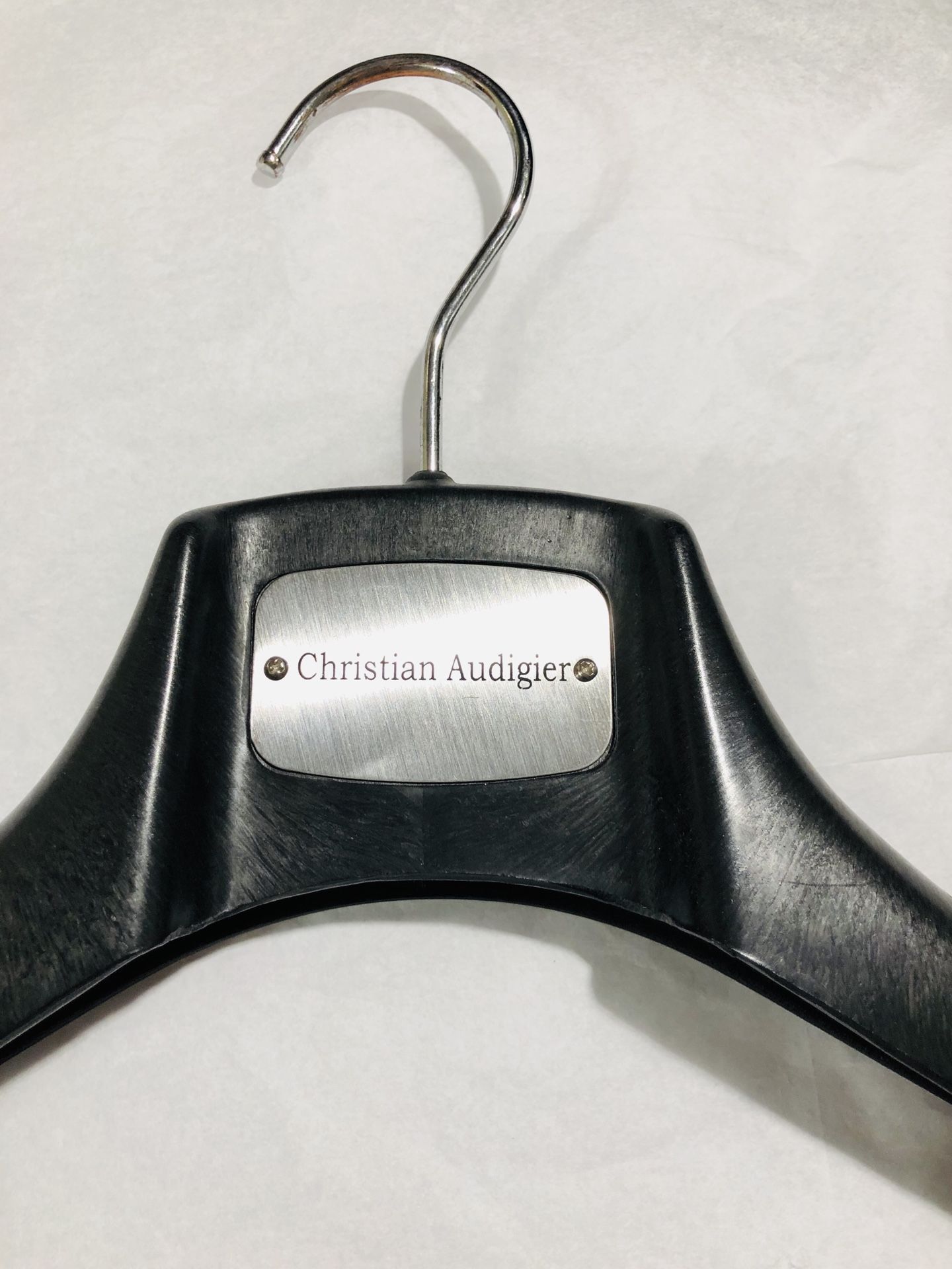 CHRISTIAN AUDIGIER (ED HARDY) RARE DESIGNER BLACK PLASTIC SUIT H - photo 2