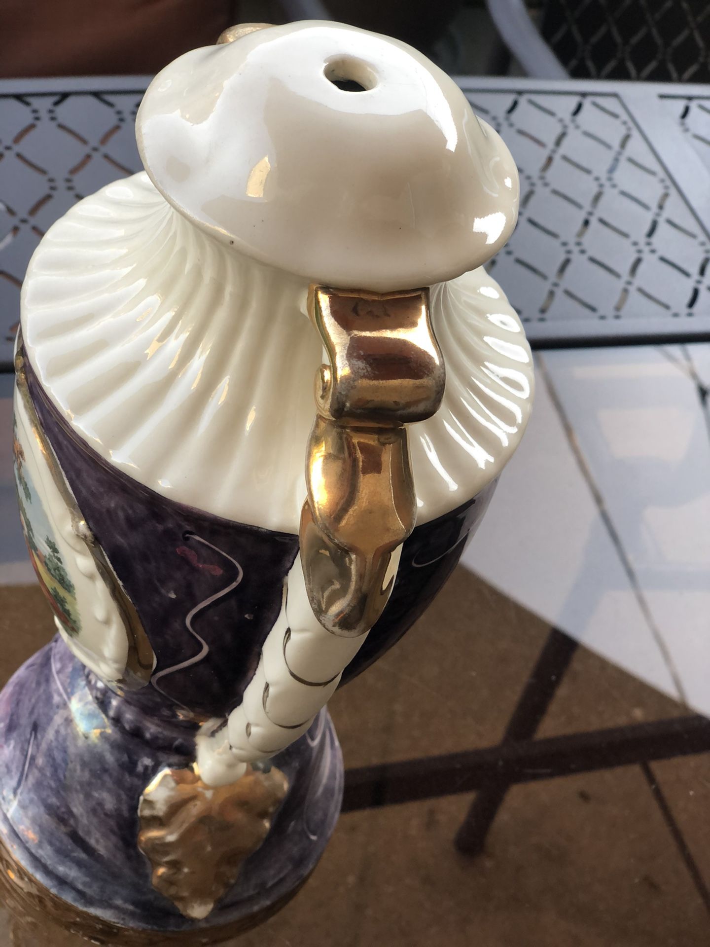 Vintage Victorian / renaissance lamp base - photo 3