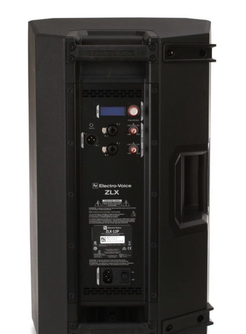 Electro Voice EV ZLX-12p speakers with covers - photo 2