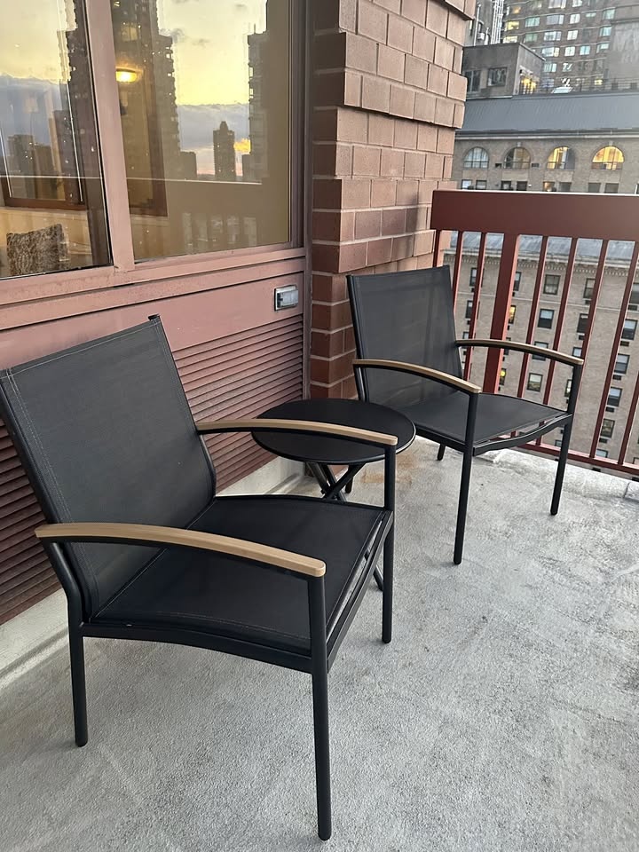 3 Pieces Patio Bistro Sets, Outdoor/External use