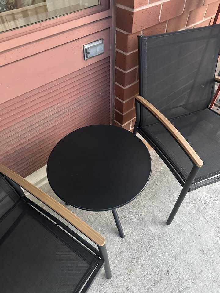 3 Pieces Patio Bistro Sets, Outdoor/External use - photo 2