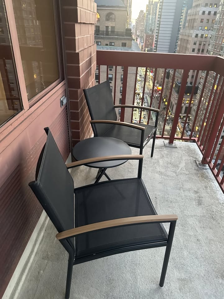 3 Pieces Patio Bistro Sets, Outdoor/External use - photo 4