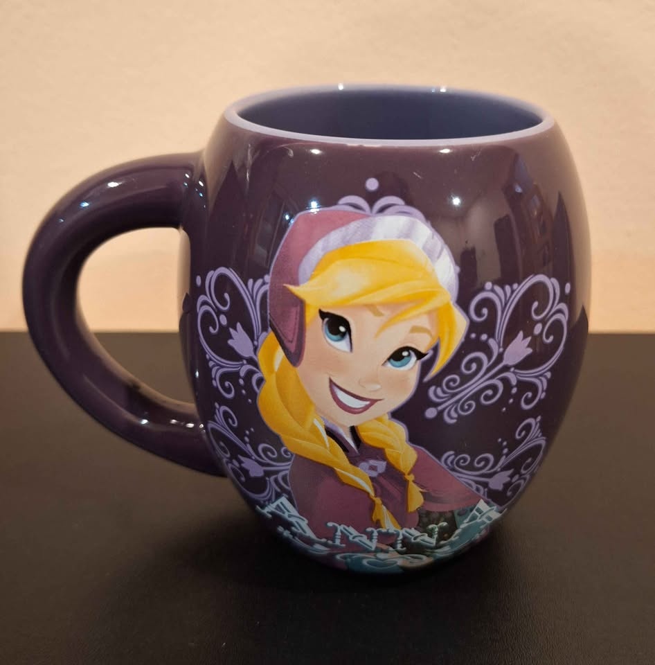Disney Frozen Elsa & Anna Large Purple Coffee Mug Cup 18 Oz - photo 5