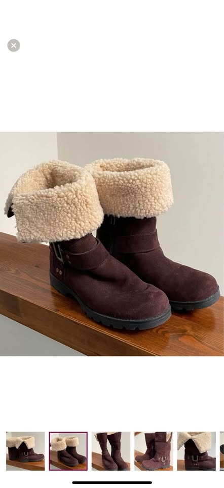 UGG brown boots size 6 1/2 - photo 2