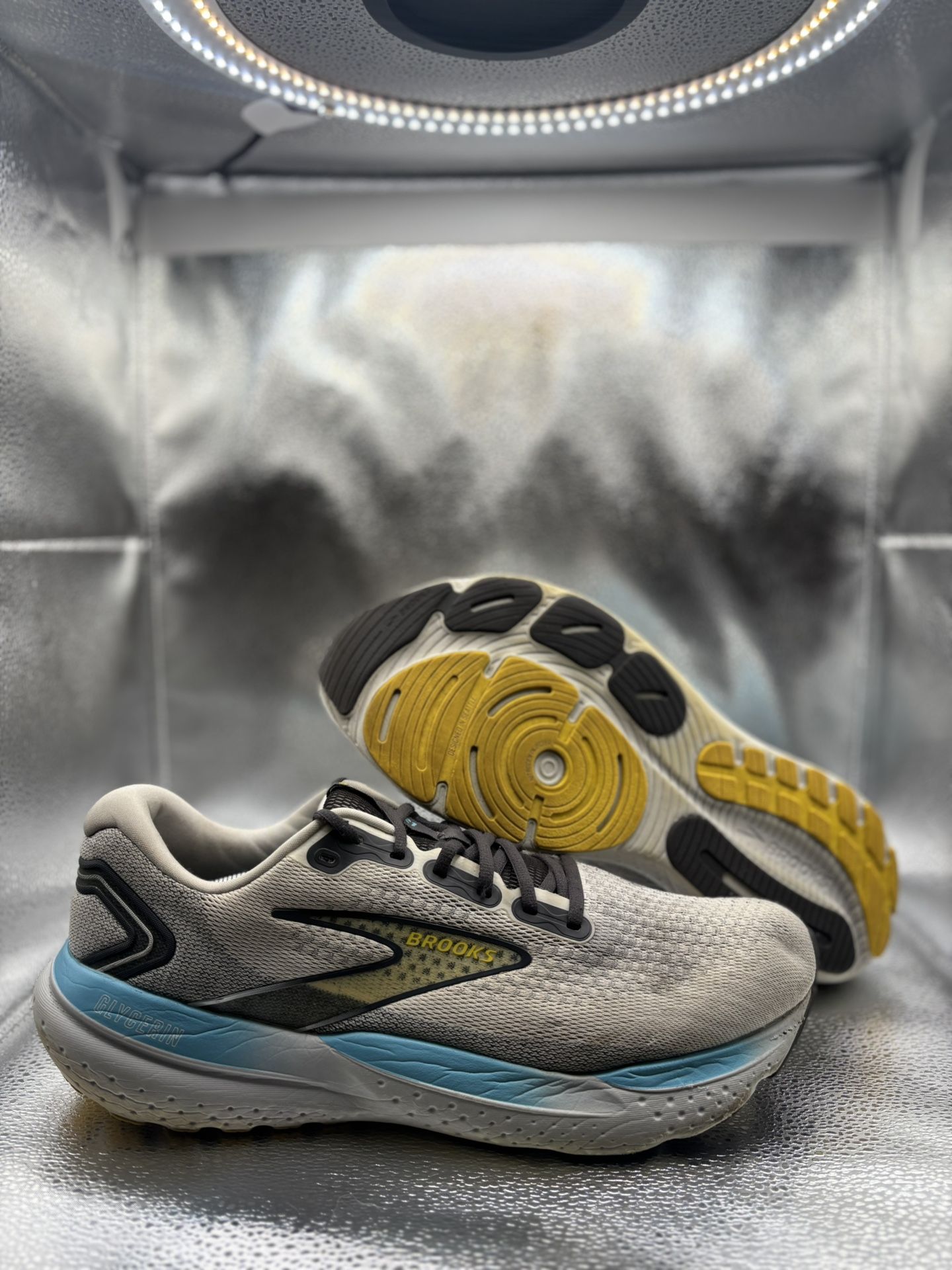 Brooks Glycerin 21 Coconut Forged Iron Yellow